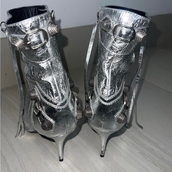 Worn Once, box w/ dustbags, Balenciaga Le Cagole High Heel Booties, SIZE IT 41 - Picture 5 of 6